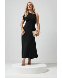 Yours - Metal Buckle Detail Maxi Dress - Lyst