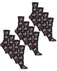 Heat Holders - 12 Pairs Ultra Lite Soft Thermal Socks - Lyst