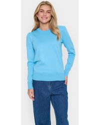 Saint Tropez - Milasz Crew Neck Jumper - Lyst