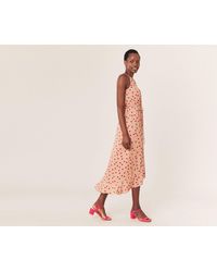 oasis spot high neck dress