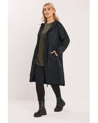 Yours - Lightweight Longline Parka Jacket - Lyst
