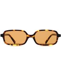 Miu Miu - Rectangle Honey Havana Mu11Zs - Lyst