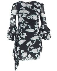 Diane von Furstenberg - Preloved Printed Wrap Mini Dress - Lyst