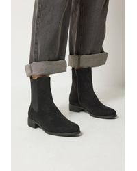 Long Tall Sally - Faux Suede Chelsea Boots - Lyst