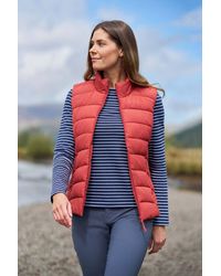 Mountain Warehouse - 'Opal' Lightweight Water Resistant Warm Padded Full Zip Puffer Gilet - Lyst