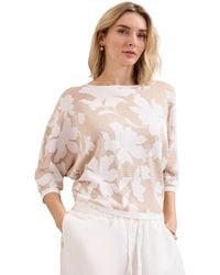 Phase Eight - Batwing Knitted Jumper - Lyst