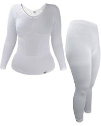 Heat Holders - Cosy Thermal Underwear Set: Long Sleeve Top & Long Leggings - Lyst