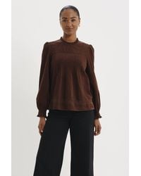 Finery London - Alicia Corduroy Long Sleeve Top - Lyst