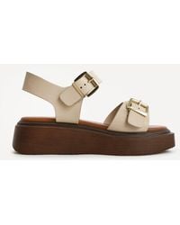 Linzi - Source Wide Fit Flatform Sandals - Lyst