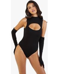 Playful Promises - Jessenia High-Necked Body W/ Gloves - Lyst