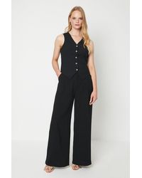 Oasis - Tailored Wide Leg Trouser - Lyst