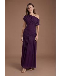 Coast - One Shoulder Drape Contour Collective Bridesmaid Dress - Lyst