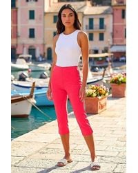 Roman - Cropped Stretch Trouser Capri Summer Leggings 3/4 Pedal Pushers - Lyst