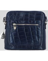 Ashwood Leather - Genuine Leather Crossbody Bag W/ Adjustable Strap - Lyst