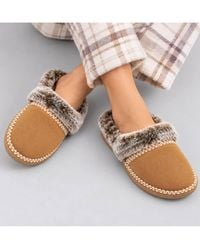 AJVANI - Flat Heel Slippers - Lyst