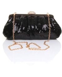 AJVANI - Sparkly Sequin Party Evening Sequin Clutch Bag - Lyst