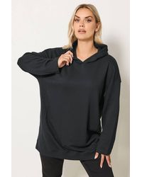 Yours - Seam Detail Hoodie - Lyst