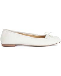 Dune - 'Helenne' Leather Ballet Pumps - Lyst