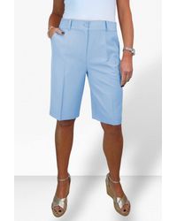Paulo Due - Smart Pleated Tailored Shorts - Lyst