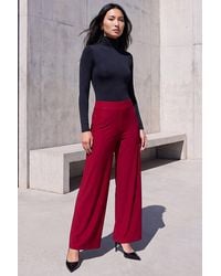 Roman - Wide Leg Stretch Trousers - Lyst