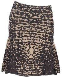 Missoni - Preloved Printed Knee-Length Mermaid Skirt - Lyst