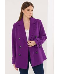 Star by Julien MacDonald - Pea Coat - Lyst