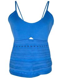 Victoria Beckham - Preloved Cami Cutout Tank Top - Lyst