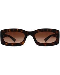 Gucci - Rectangle Havana Gradient Gg1786S - Lyst