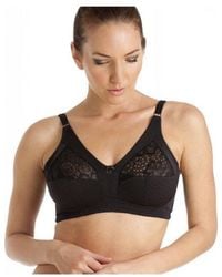 CAMILLE - Cotton Lined Soft Cup Non Wired T-Shirt Bra - Lyst