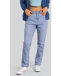 Enorsia - High Waisted Regular Fit Jeans - Lyst