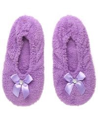 AJVANI - Grip Sole Footsie Sock Slippers - Lyst