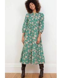 Kite - Bockhampton 3/4 Sleeve Cord Dress - Lyst
