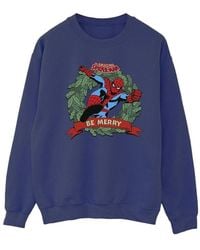 Marvel - Be Merry Sweatshirt - Lyst