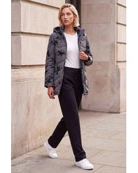 Roman - Floral Flock Padded Coat - Lyst