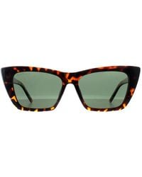 Montana - Cat Eye Sunglass Shiny Turtle G15 Polarized Mp64 - Lyst