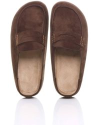 AJVANI - Comfortable Open Back Mules Loafers - Lyst