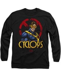 Marvel - Xmen Cyclops Logo Long Sleeve T-Shirt - Lyst