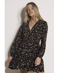 Apricot - Floral Wrap Mini Dress - Lyst