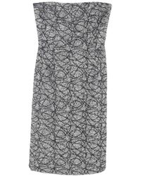Max Mara - Preloved Tweed Mini Dress - Lyst