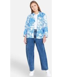 Yumi' - Palm Reversible Cotton Quilted Jacket - Lyst