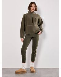 Apricot - Zip Down Premium Fleece Jumper - Lyst