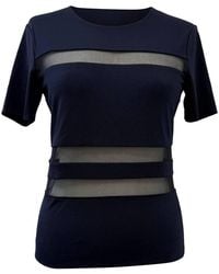 Alexander Wang - Preloved T Mesh Accent T-Shirt - Lyst