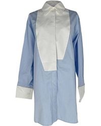 Loewe - Preloved Pinstriped Button-Down Shirt - Lyst