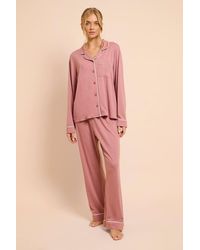 Dorothy Perkins - Long Sleeve Jersey Pyjama Set - Lyst