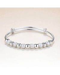 The Colourful Aura - Plated Beaded Adjustable Bracelet - Lyst