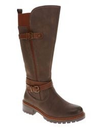 Pavers - Dual-Buckle Long Boots - Lyst