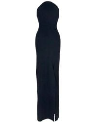 Galvan London - Preloved London Cutout Ribbed-Knit Maxi Dress - Lyst