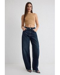 WOVCOR - Normal Waist Loose Baggy Jeans - Lyst