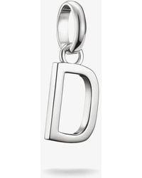 Thomas Sabo - Charm Club Connect Letter D Charm Cc1210-001-21 - Lyst