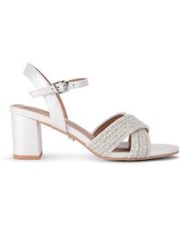 Carvela Kurt Geiger - 'Divine Block' Fabric Heels - Lyst